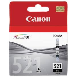 Blekk CANON CLI-521BK sort produktbilde