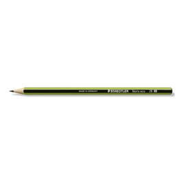 Staedtler Bleistift Noris eco, 2B, Schaftfarbe: schwarz/grün, 12 Stück Artikelbild