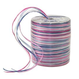 Raphia Multicolour Bast, rosa-blau, 50 lfm, 10 Rollen Artikelbild