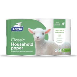 Lambi Hushållspapper Classic Vit produktfoto