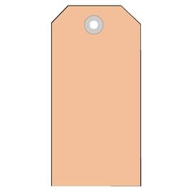 Herma Anhängezettel mit Kunststofföse, Preisschild, Produktbeschriftung, Paketanhänger, braun, 45x90mm, 1000 Stück Artikelbild