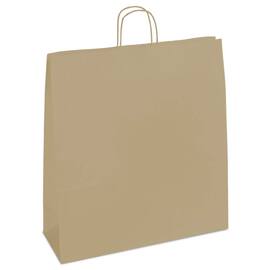 Papiertragetasche Torino XL, Geschenktaschen, 450x170x480mm, natur, 150 Stück Artikelbild