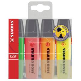 Tekstmarker STABILO Boss ass (4) produktbilde