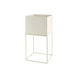 Plantekasse 28x28x55CM hvit produktbilde