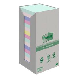 Notatblokk POST-IT Resirk 76x76 ass (16) produktbilde