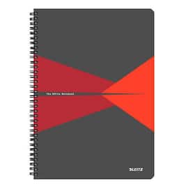 Notatbok LEITZ Office PP A4 Linjer rød produktbilde