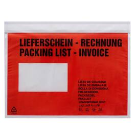 Debatin Begleitpapiertasche, Dokumententasche, PE, C5, 240x180mm, 100 Stück Artikelbild