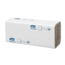 Tork Falthandtücher, 1-lagig, Lagenfalzung, natur, 25x31cm, 4608 Tücher, 1 Packung Artikelbild