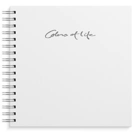 Fotoalbum BURDE 24x23cm Col of life hvit produktbilde