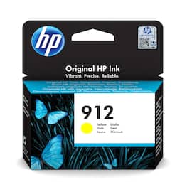 HP 912 bläckpatron, gul, 2,93 ml produktfoto