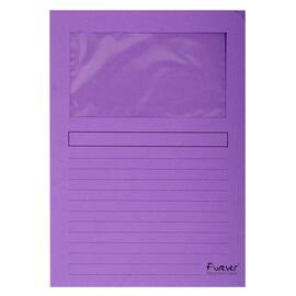 Exacompta Aktenhüllen Forever®, Sichtmappen, 120 g/m², A4, fuchsia, 100 Stück Artikelbild