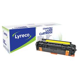 Toner LYRECO HP CE412A Gul produktbilde