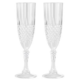Champagneglass DAY plast 25cl (2) produktbilde