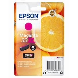 Epson Bläckpatron 33XL, C13T33634012, Orange, Claria Premium-bläck, magenta, singelförpackning produktfoto