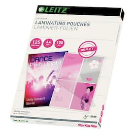 Lamineringslomme LEITZ A4 125my (100) produktbilde