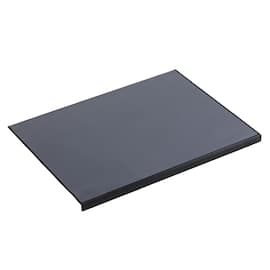 Durable Skrivbordsunderlägg, genomskinligt överdrag, 650 x 520 mm, svart produktfoto