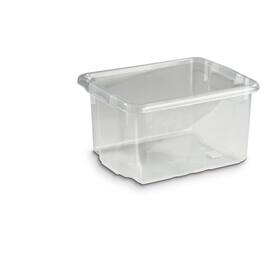 Oppbevaringsboks 15l transparent produktbilde
