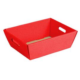 Geschenkkorb ''Brüssel'' L, Präsentkorb, rot, 370x260x120mm, 25 Stück Artikelbild