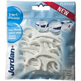 Jordan Tandtråd 3-in-1 Flosser 36/FP produktfoto