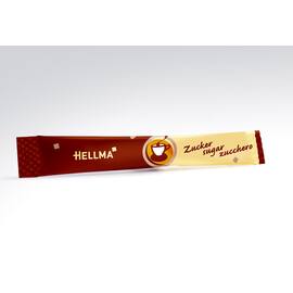 HELLMA Zucker Sticks, Kristallzucker, 1.000 Sticks à 4 g Artikelbild