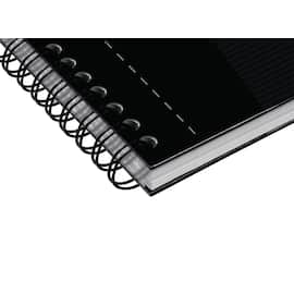 Oxford Anteckningsbok Smart Black A4 rutat svart produktfoto