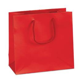 Papiertragetasche Roma, Geschenktaschen, 360x120x320mm, rot, 10 Stück Artikelbild