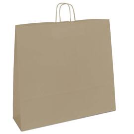 Papiertragetasche Torino XXL, Geschenktaschen, 540x150x490mm, natur, 100 Stück Artikelbild