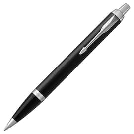 Parker Kugelschreiber IM Schwarz, Premium, mit Druckmechanik, blau, 1 Stück Artikelbild