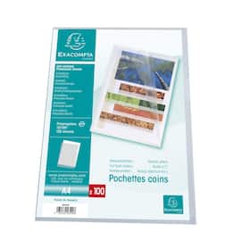 Plastomslag EXACOMPTA A4 120my klar(100) produktbilde