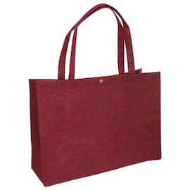 Filztragetasche Malmö large, Geschenktaschen, bordeaux, 450x150x330mm, 10 Stück Artikelbild