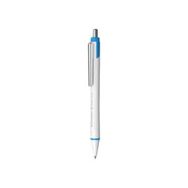 SCHNEIDER Kugelschreiber Slider Xite, nachfüllbar, Druckmechanik, XB, Schaftfarbe: weiß/cyan, Schreibfarbe: blau, 1 Stück Artikelbild