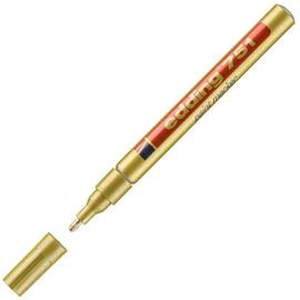 edding Lack-Marker 751, Lackstift, Rundspitze, Gold Artikelbild