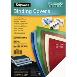 Omslag ringinnb FELLOWES Karto hvit(100) produktbilde