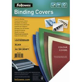 Omslag ringinnb FELLOWES Karto sort(100) produktbilde