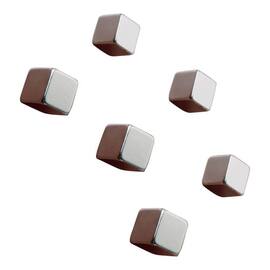 sigel SuperDym-Magnete, Haftmagnete, C5 CubeDesign, silber, 10x10x10mm, 6 Stück Artikelbild