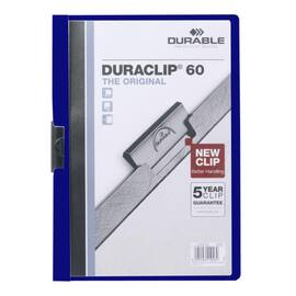 Durable Duraclip 30 Klemmmappe, Päsentationshefter, dunkelblau, A4, 1 Stück Artikelbild
