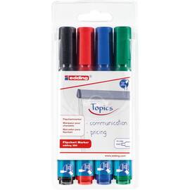 edding Flipchart-Marker 380, 4er-Set Artikelbild