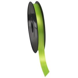 Satinband schmal, Geschenkband, Textilband, hellgrün, 15mm x 50m, 5 Rollen Artikelbild