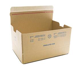 Smallfix Versandkarton extra flach 350, 213x153x37mm, braun, 25 Stück Artikelbild