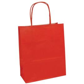 Gavepose kraftpapir 18x7x24cm rød produktbilde