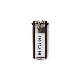 Durable Schlüsselanhänger KeyClip 1957, schwarz, 6 Stück Artikelbild