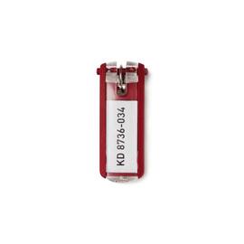 Durable Schlüsselanhänger KeyClip 1957, rot, 6 Stück Artikelbild