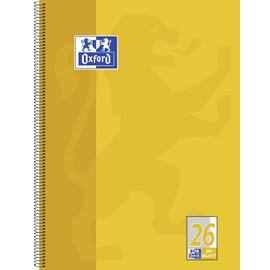 Oxford Collegeblock kariert/liniert, hellgrüner Einband, A4+, 90g, 80 Blatt, 1 Stück Artikelbild