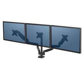 Fellowes Monitorarm Platinum gas trippel produktfoto