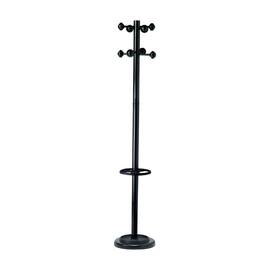Unilux Garderobenständer Accueil, 8 Haken, 340x1750mm, schwarz, 1 Stück Artikelbild