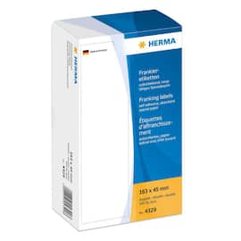 Herma Etiketten für Frankiermaschinen, weiss, 163x45mm, 1000 Etiketten/Packung Artikelbild