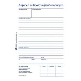 Avery Formularbuch Bewirtungskostenbeleg 745, A5, 50 Blatt, 1-fach, 1 Stück Artikelbild