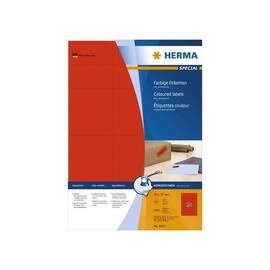 Herma Etiketten A4 rot 70x37mm 2400 Stück Artikelbild