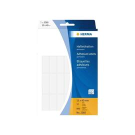 Herma Etiketten weiss 13x40mm 896 Stück Artikelbild