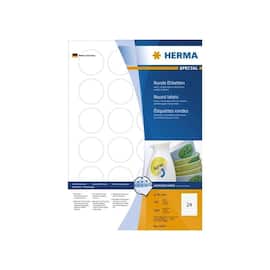 Herma Etiketten A4 Movables weiß Durchmesser: 40mm 2400 Stück Artikelbild
